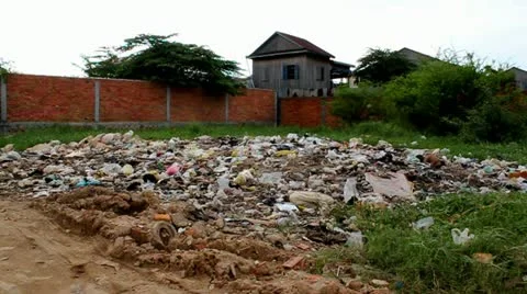 Trash Pile Stock Footage 19743244