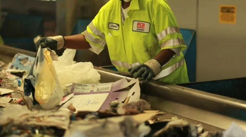 Trash Sorters 動画素材 594066