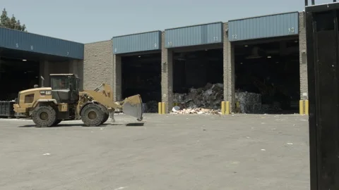 Trash Truck Stock Footage 234201896
