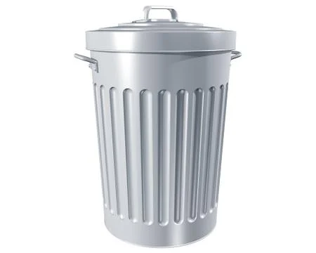 Trashcan Stock Illustration