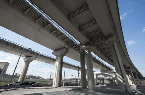 Trasport interchange Stock Photos
