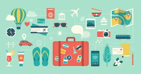 Travel and vacations Stock Footage 114801151