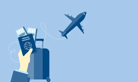 Travel background Stock Illustration