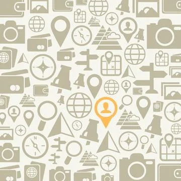 Travel a background Ilustración de archivo