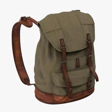 Travel Backpack Standing 02 ~ 3D Model #90924122 | Pond5