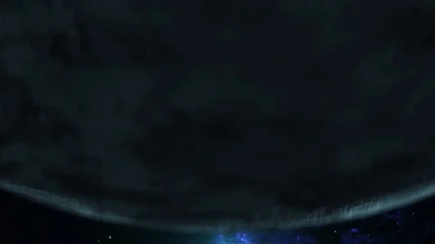 Travel between planets in space Stock Footage 115065617