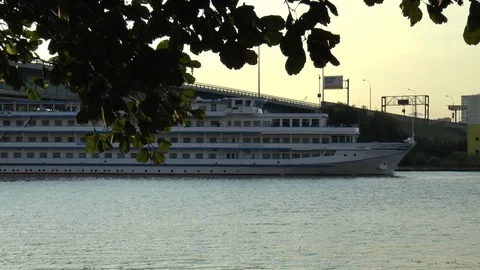 Travel Big ship Stock Footage 90044047