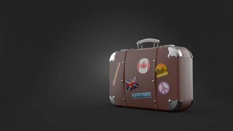 Travel case Stock Illustration