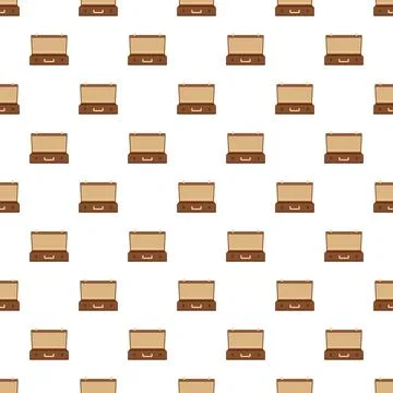 Travel case pattern seamless Stock Illustration