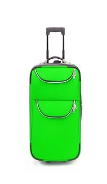 Travel case on white background Stockfoto's
