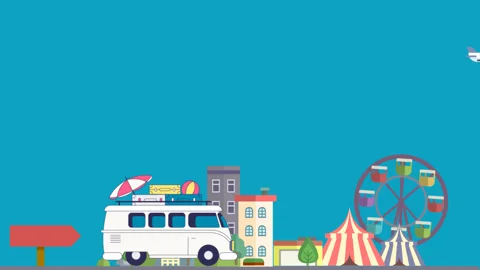 Travel combi Stock Footage 138369644