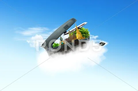 Travel concept Stock Illustration