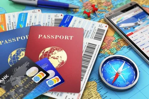 Travel concept Illustrazione stock