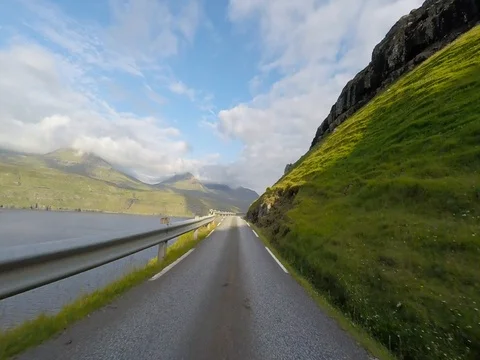 Travel in the countryside Stock Footage