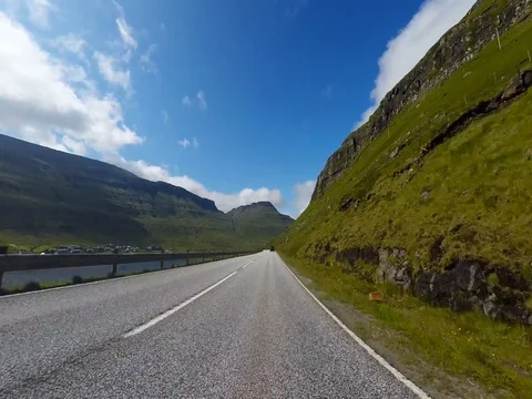 Travel in the countryside Stock Footage