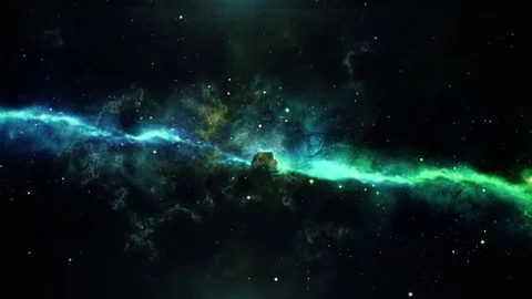 Travel in Deep Space Stock Footage 70127761