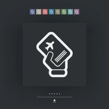 Travel document Stockillustratie