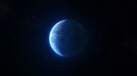 Travel to Earth. Neutral. Centered. 스톡 동영상 43139544