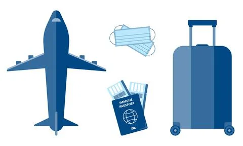 Travel elements Stock Illustration