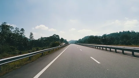 Travel Empty Highway 스톡 동영상 122962890