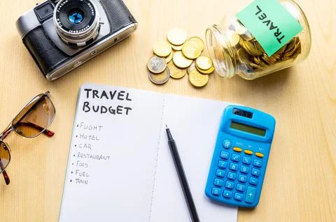 Travel expenses Stock Photos