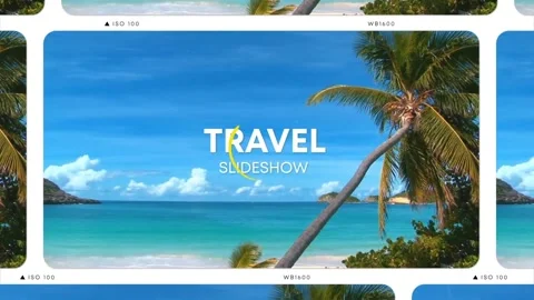 Travel Happy Slideshow Stock After Effects