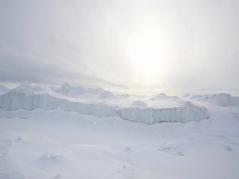 Travel In the ice , Arctic Stock Footage 81307193