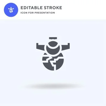 Travel icon vector, filled flat sign, solid pictogram isolated on white, logo Stock Illustration