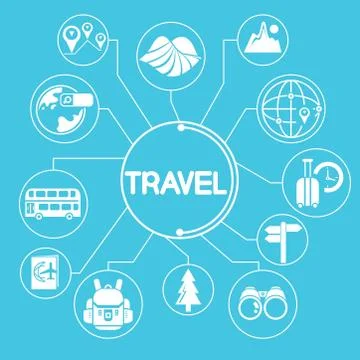 Travel Stock Illustration