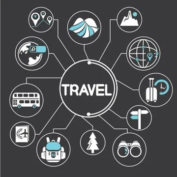 Travel Stock Illustration