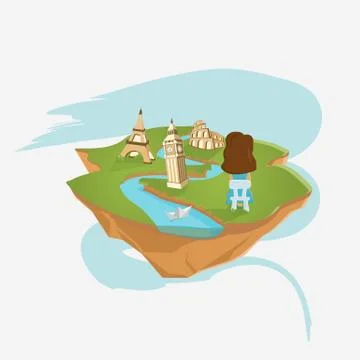 Travel Stock Illustration