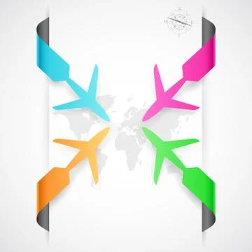Travel Infographic Stock Illustration