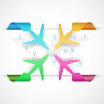 Travel Infographic Stock Illustration