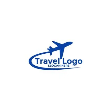 Travel logo icon vector, Simple Travel logo template 스톡 일러스트
