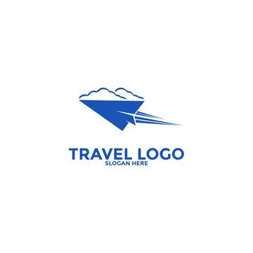 Travel logo icon vector, Simple Travel logo template Stock Illustration