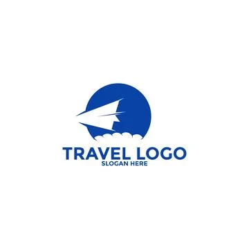 Travel logo icon vector, Simple Travel logo template Stock Illustration