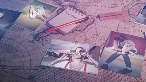 Travel Memories Slideshow  After Effects	Stock