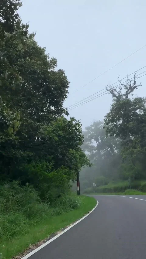 Travel In The Mountains Using The Left Side Camera Dashboard Stock Footage 234581832