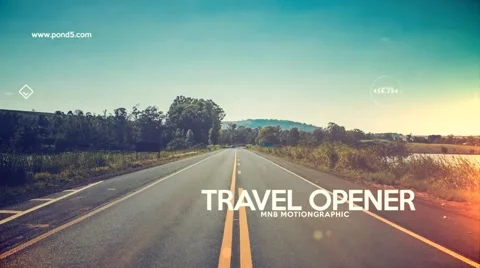 Travel Opener Stock After Effects