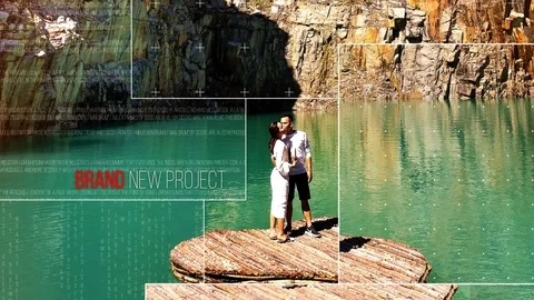 Travel Parallax Modèle After Effects