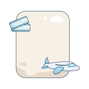 Travel plan Stock Illustration