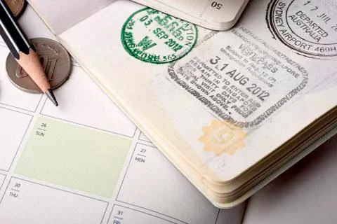 Travel planning Stock Photos