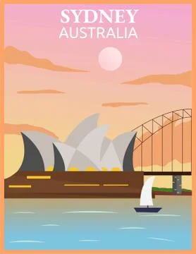 Travel poster Stock Illustration