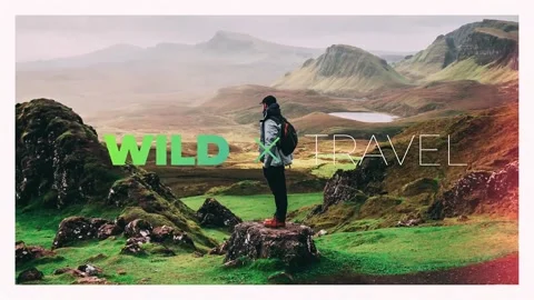 Travel Promo After Effects stock