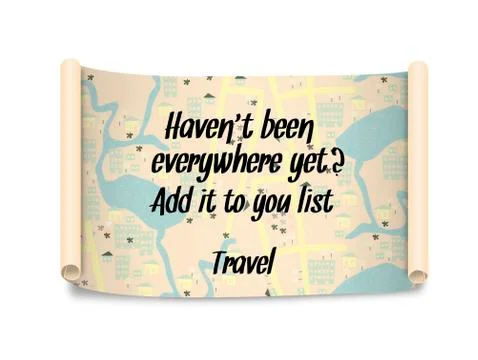 Travel Quote Stock Illustration