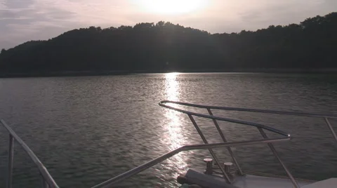 Travel on the river Stock Footage 4965177