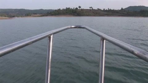 Travel on the river Stock Footage 4965199