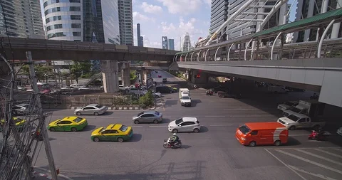 Travel in rush hour Stock Footage 118826682