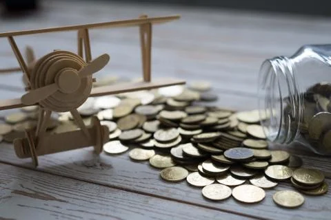 Travel Saving Plan. 스톡 사진