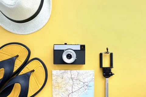 Travel set Stock Photos